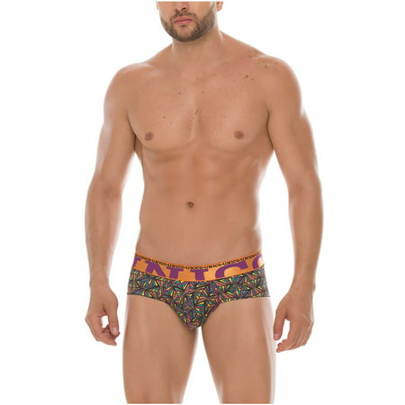 Mundo Unico Underwear Microfiber Boxer Briefs For Men Print Calzoncillos