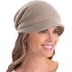 thumbnail image 5 of Gorro holgado para mujer, gorro suave para mamá, gorro con capas, visera, ala de moda, gorro para dormir para niña, gorro para quimioterapia contra el cáncer, 5 of 5