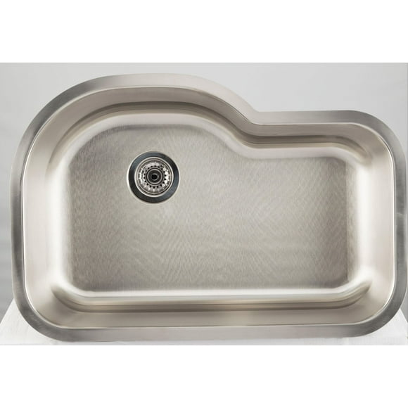 American Imaginations 31.125-in. W CSA Approved Stainless Steel Kitchen Sink With 1 Bowl And 18 Gauge AI-27715