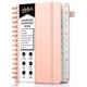 thumbnail image 1 of Libro de Direcciones WEMATE con Separadores Alfabéticos en Espiral, Cuero Color Oro Rosado, 1 of 7