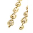 thumbnail image 4 of Gold Chain - Womens Semi Solid  Puff Chain 10K/14K Gold, 4 of 7