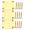 thumbnail image 4 of Minkissy 3pcs Guitar Neck Spacer Metal Golden for Electric Guitar Repair with Precise Design, 4 of 8