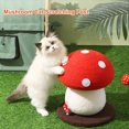 thumbnail image 3 of Mushroom Cat Scratcher, Scratch Resistant Mushroom Cat Scratching Post  for Indoor Cats, 3 of 7
