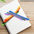 thumbnail image 3 of 20Pcs Elastic Silicone Bands Colored Silicone Straps Book Binding Bands Silicone Bands, 3 of 8