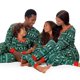 thumbnail image 1 of 2023 pijamas de Navidad conjunto familiar verde rojo madre niños adultos bebé Navidad familia a juego trajes familia pijamas de Navidad ropa, 1 of 4