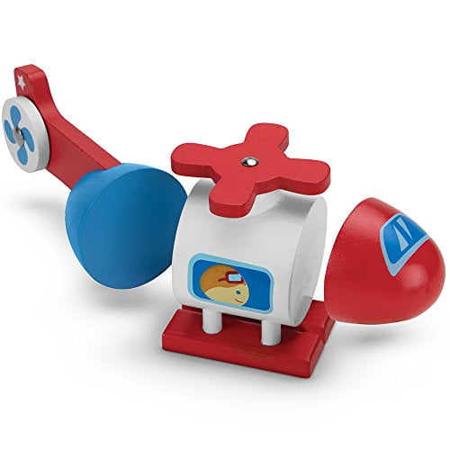 wooden helicopter