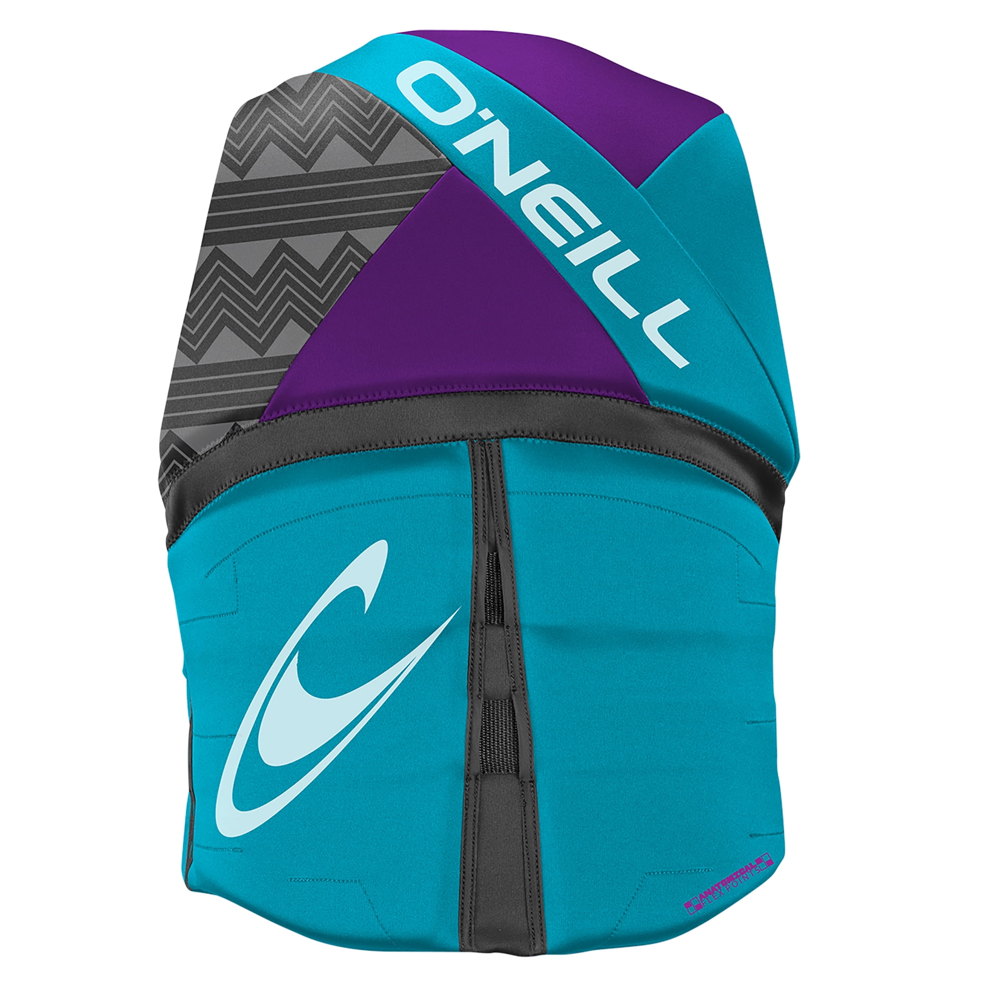 O'Neill Women's Reactor USCG Wakeboarding & Waterskiing Vest, Size 8, Turquoise