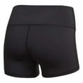 thumbnail image 2 of adidas Women's 4 Inch Shorts XX-Small Team Navy Blue/White, 2 of 3