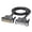 0.5m, variant on Tibvox 50cm-10m Long DB25 Serial Extension Cable Wire for Computers and Printers 26AWG D-SUB 25Pin Connectors Cord Line