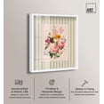 thumbnail image 2 of Romantic Bloom Shadowbox Print Botanical Art by Art Remedy, White Frame, 30 x 36, 2 of 6