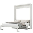 thumbnail image 6 of Miekor Furniture Full Size Murphy Bed,61.5-inch Cabinet Bed Folding Wall Bed with Desk Combo Perfect for Guest Room, Study, Office, White W4US9AAC, 6 of 9