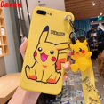 thumbnail image 1 of Funda De Mickey Minnie Pikachu Para iPhone 14 Pro Max 14 Plus 13 Para Teléfono + Cordón + Soporte De Dibujos Animados Lindo Suave TPU Doraemon Cubierta Trasera, 1 of 4