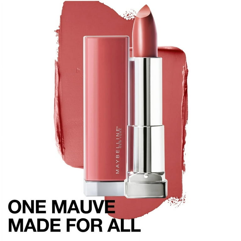Mauve Sensational For For Me Color Lipstick, Maybelline Made All