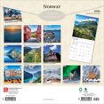 thumbnail image 2 of Norway | 2026 12x24" (Hanging) Square Wall Calendar | Plastic-Free | BrownTrout, 2 of 9