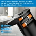thumbnail image 6 of Aunmaon Automatic Soap Dispenser Touchless,Upgrade 15 Adjustable Volume For Thick And Thin Liquid Battery Hand Soap Dispenser,Dish Soap Dispenser Kitchen Bathroom,Auto Soap Dispenser Hands Free Black, 6 of 6