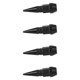thumbnail image 3 of 4 Pcs Aluminum Alloy Car Truck Tire Valve Dust Caps Black, 3 of 4
