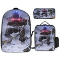 thumbnail image 1 of War of the Robots Backpack Learning Nomad Bookbag with Wanderer Lunch System, 1 of 5
