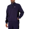 thumbnail image 2 of Fila Taylor 1/2 Zip Sweatshirt, Blue, 2 of 6
