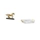 thumbnail image 5 of Figura de caballo, escultura de caballo en miniatura, adorno de resina coleccionable, estatua de animal con superficie ligera, bandeja de almacenamien, 5 of 8