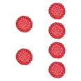 thumbnail image 3 of 6 manteles individuales de encaje para vajilla, almohadillas para tazas, diseño retro artesanal, manteles de encaje para mesa de comedor, decoración Rojo, 3 of 8