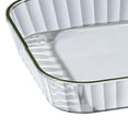 thumbnail image 3 of Vajilla multiusos Gloria plato pequeño Reutilizable para encurtidos con Soporte Blanco transparente, 3 of 9