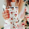 thumbnail image 2 of 40 oz Santa Tumbler with Handle, 2 of 5