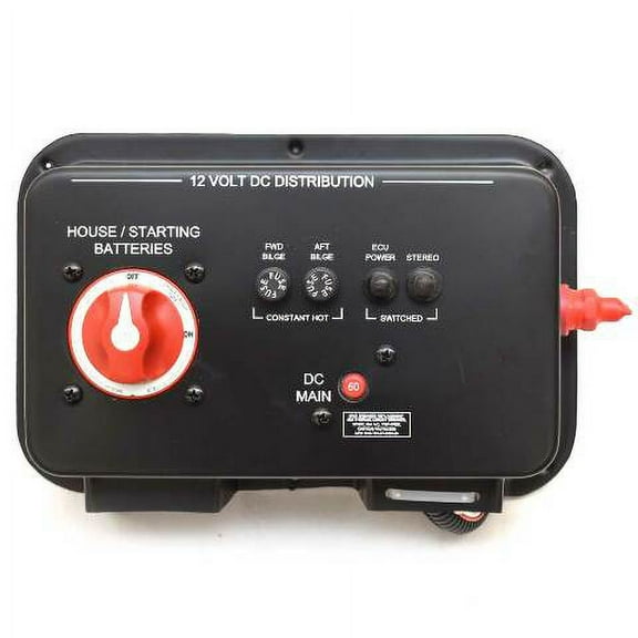 MasterCraft Boat Battery Switch Panel 502317B | NXT 12V Distribution