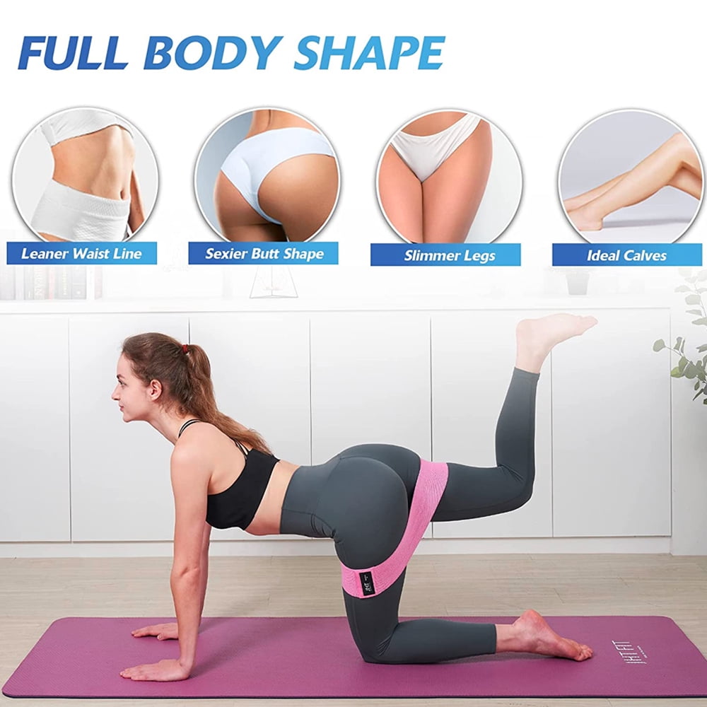 Glute Bridge Mini Band Glute And Hamstring Exercises With