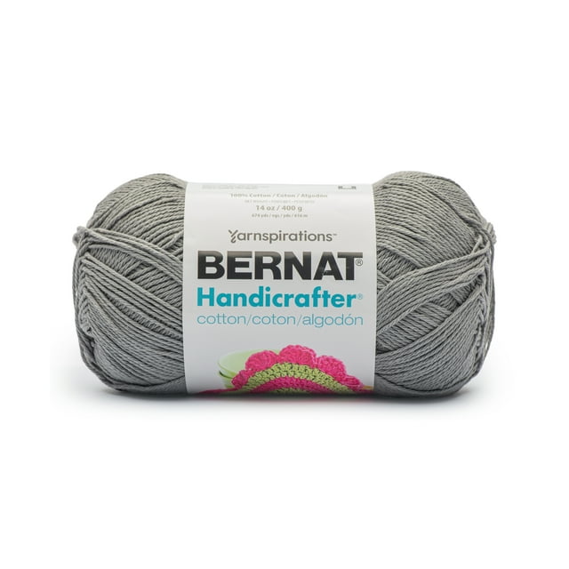 Bernat® Handicrafter® Yarn, Cotton #4 Medium, 14oz/400g, 710 Yards