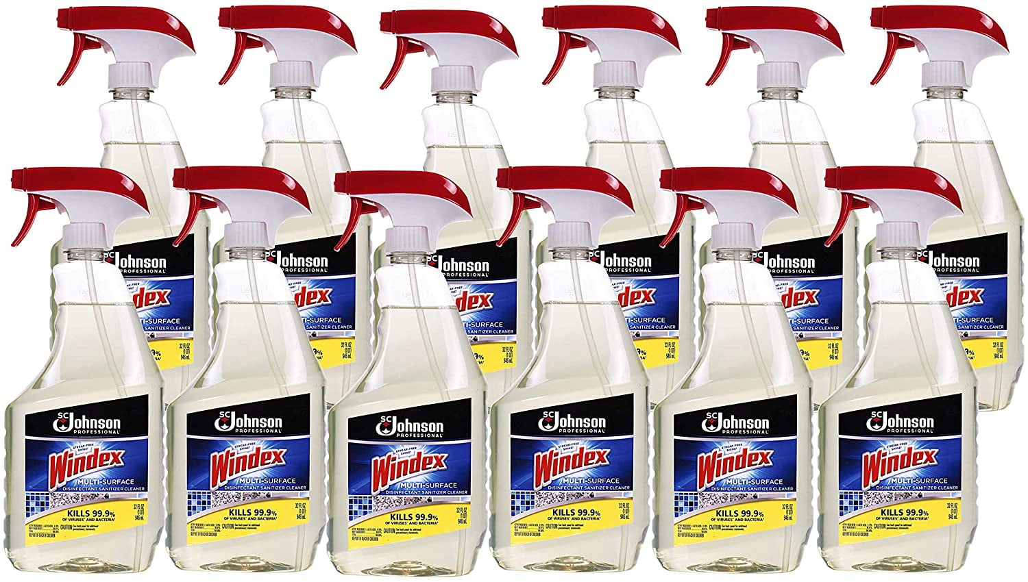 SC Johnson Professional WINDEX MultiSurface Disinfectant Cleaner, 32