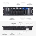 thumbnail image 2 of Consola de iluminación Controlador de luz inalámbrico DMX512 Panel de consola 2.4G ISM 192CH Función de programación Sonido activado con antena de pantalla LED para escenario DJ Pubs Bar Fiesta Disco Tomshoo Consola de iluminación, 2 of 6