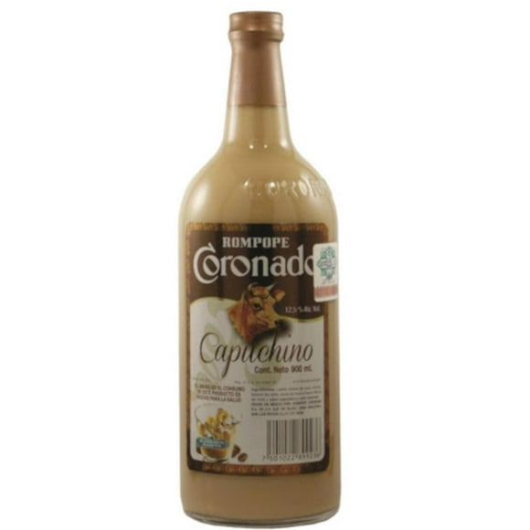 Paquete de 3 Rompope Coronado Capuchino 900 ml