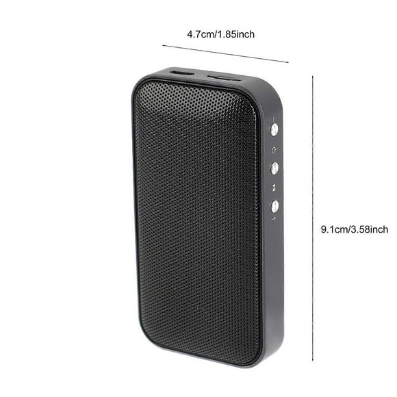 AEC BT209 Portable Wireless BT Speaker Mini Style Pocket-sized Music Sound Box with Microphone Support TF Card