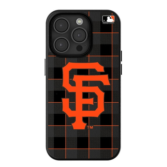 Keyscaper San Francisco Giants Plaid Magnetic Bump iPhone Case