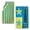 Turq/Lighthouse, variant on Kaufman - Premium 2-Pack Velour Oversized Double Jacquard Reversible 750 GSM Beach, Pool Towel, Plush Towel, 40in x 70in, Luxurious 100% Cotton (Pnk/UNI)