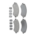 thumbnail image 2 of KarParts360 For Chrysler Town and Country 2003 2004 2005 2006 2007 Disc Brake Pad Front | Wear Sensor Option Included | Shims Option Included | Bonded Attachment Method, 2 of 4