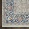 thumbnail image 4 of Nourison Starry Nights 96" x 120" Fabric Indoor Rug in Gray Persian, 4 of 5