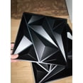 thumbnail image 5 of Panel De Pared 3d Negros 30x30 Cm 10 Piezas Decoración, 5 of 5