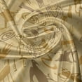 thumbnail image 5 of Ambesonne Kokopelli Valance Pack of 2, Cave Animal and Hunters, 42"X18", Pale Coffee Caramel, 5 of 5