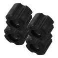 thumbnail image 1 of ETHZZLE 4Pcs Lawn Mower Front Wheel Bushings Black PE For Garden Maintenance, 1 of 7