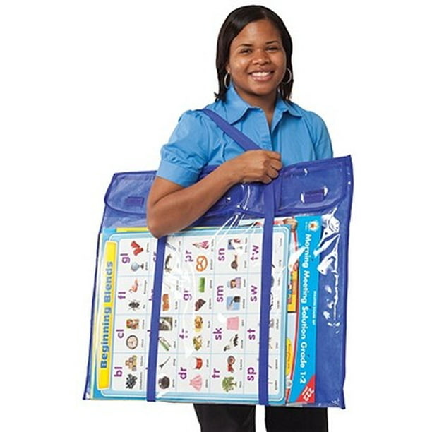 Deluxe Bulletin Board Storage Pocket Chart Storage