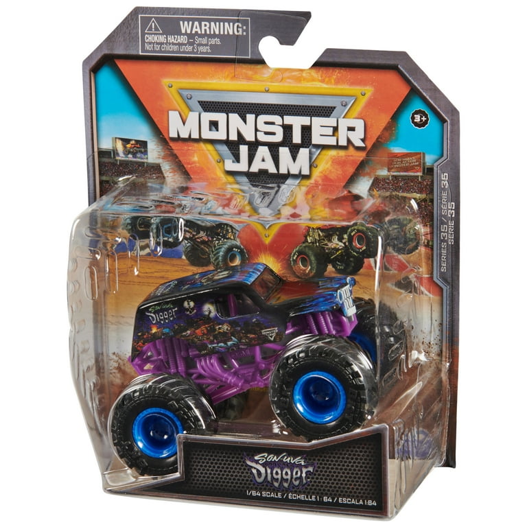 最安プラン Monster Die-Cast Truck, Monster Digger Uva Son Official Jam, 乗り物おもちゃ