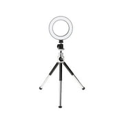 Codi Its perfect for makeup tutorials, live stream gaming on Twitch, TikTok, for reading books, video recording, YouTubing, photography, and portrait shooting. - 6 LED Ring Light w/ Mini Tripod