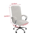 thumbnail image 5 of Stretchy Computer Chair Cover with Armrest Covers with Zipper for white, 5 of 5