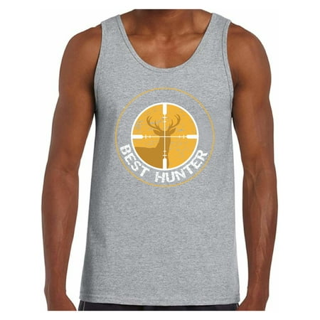 Awkward Styles Best Deer Hunter T Shirt for Men Best Hunter Ever Shirt Deer Hunting T-Shirt for Him Hunting Shirt for Husband Hunting Birthday Gifts for Dad Deer Hunting Fans Best Hunter Clothes
