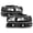 Black Housing, variant on AKKON - 4 Pieces Combo For 1999-2002 Sivlerado 00-06 Suburban Tahoe Headlights Front Lamps + Bumper Signal Lights LH+RH Pair