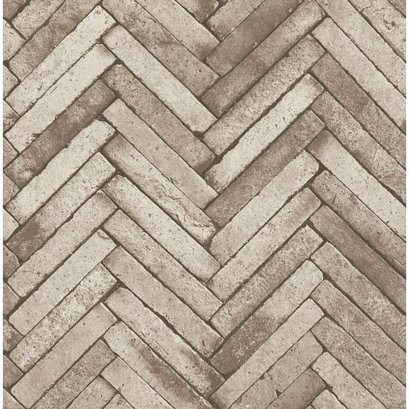 Fine Decor Ryon Taupe Diagonal Slate Wallpaper