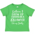 thumbnail image 3 of Inktastic Future Lawyer Like Daddy Boys or Girls Toddler T-Shirt, 3 of 5