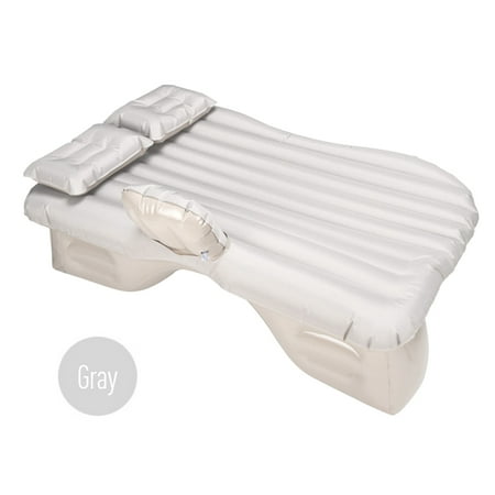 Car Travel Inflatable Mattress Air Bed Cushion Portable Camping Universal for SUV Extend Air Couch with Two Air Pillows