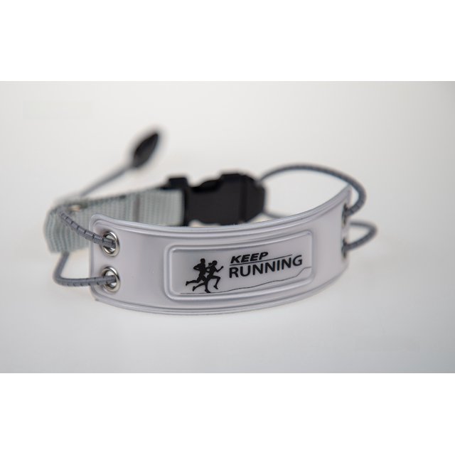 Brazte reflectante elástico de tamaño ajustable para montar en bicicleta, cinturón para plones, accesorios de equipo d...